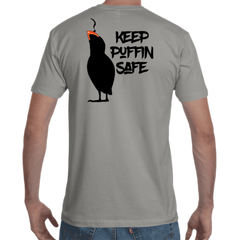 Keep Puffin Safe Coton T-Shirt
