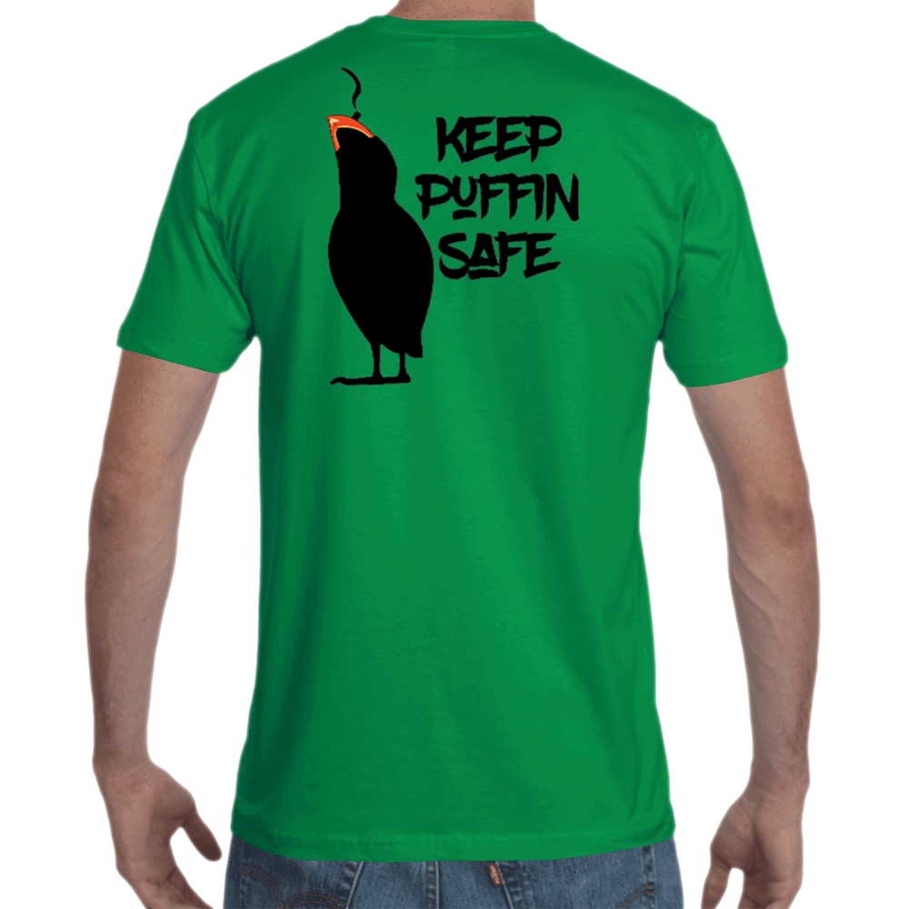 Keep Puffin Safe Coton T-Shirt