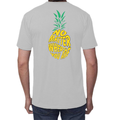 No Matter Where You Are Pineapple Bamboo T-Shirt