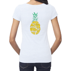 Women's No Matter Where You Are Pineapple Bamboo T-Shirt