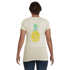 Women's No Matter Where You Are Pineapple Cotton T-Shirt
