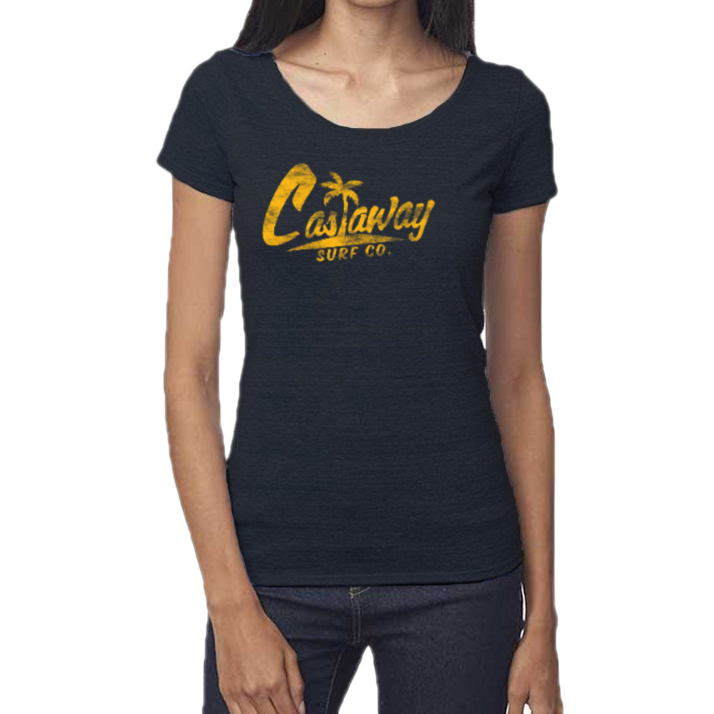 Women's Castaway Surf Logo (Igloo Edition) Bamboo T-Shirt