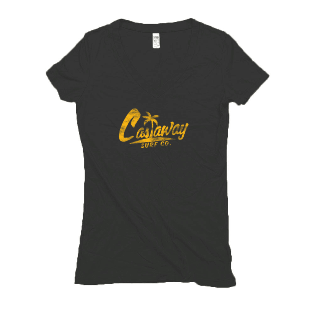 Women's Castaway Surf Logo (Igloo Edition) Hemp T-Shirt