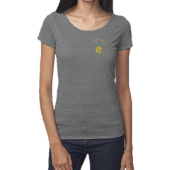 Women's No Matter Where You Are Pineapple Front Bamboo T-Shirt