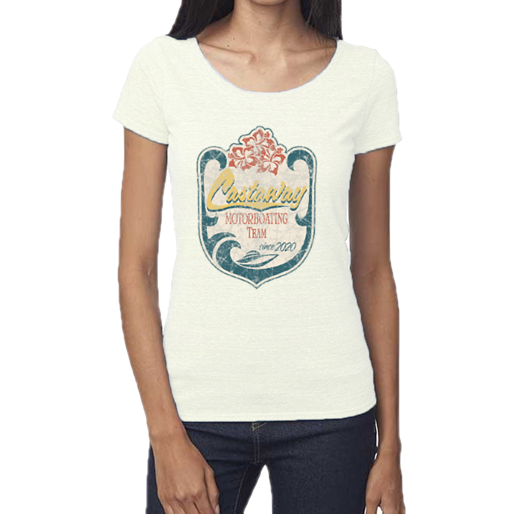 Women's Motorboating Team (Front) Bamboo T-Shirt