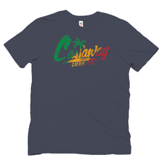 Castaway Surf Logo (Rasta Edition) Hemp T-Shirt
