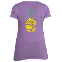 Women's No Matter Where You Are Pineapple Cotton T-Shirt