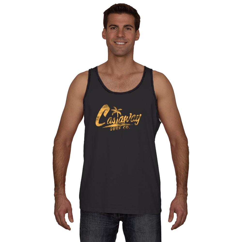 Castaway Surf Logo (3 Rivers Edition) Cotton Tank Top