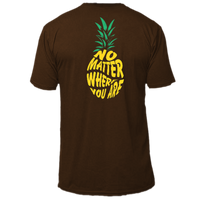 No Matter Where You Are Pineapple Bamboo T-Shirt