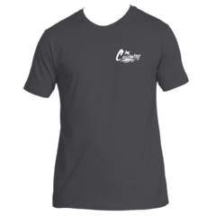 Castaway Surf Box Logo (White) Cotton T-Shirt