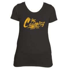 Women's Castaway Surf Logo (Igloo Edition) Cotton T-Shirt
